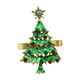 thumbnail image 2 of Broche de Servilleta de Metal con Forma de Árbol de Navidad, Anillo para Servilletas, Broche de Servilleta Navideño, Anillo de Tela con Incrustaciones de Diamantes, 2 of 6