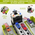 thumbnail image 3 of Pista de carreras Toy Carrier Truck con 8 coches de carreras para niños de más de 3 años, 3 of 6