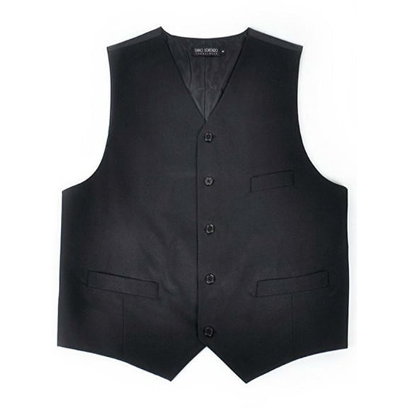 Men's Poly Twill Tuxedo Vest Full Back Vest
