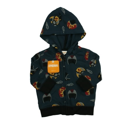 

Pre-owned Gymboree Boys Blue Hoodie size: 18 Months