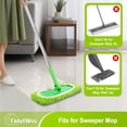 thumbnail image 4 of TidyBliss Reusable Microfiber Mop Pads 4 Pack Compatible with Sweeper, 4 of 8