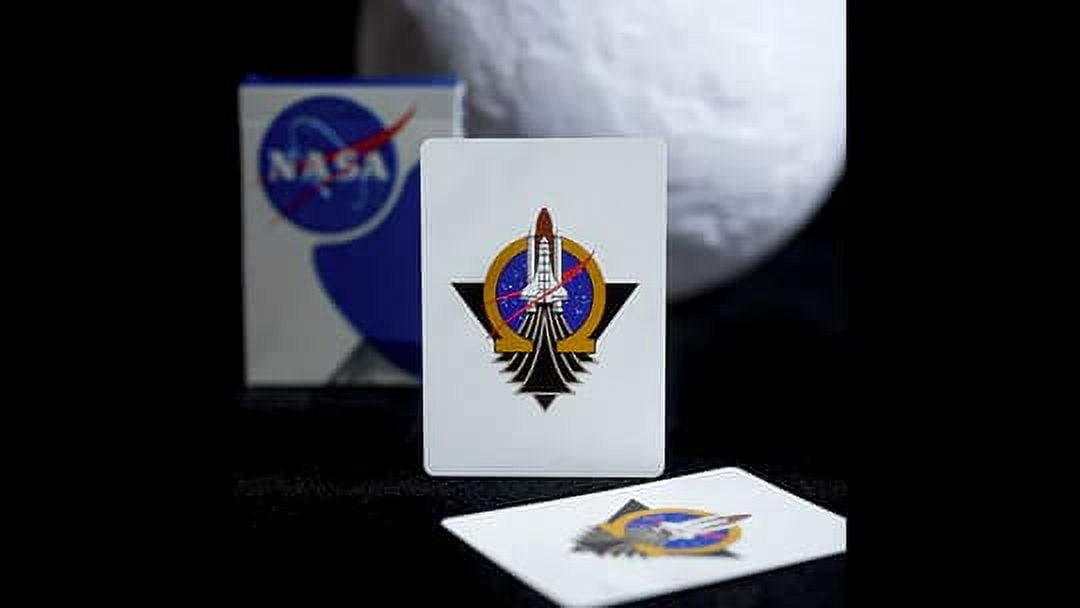 NASA Foil “Meatball” Logo Playing Cards