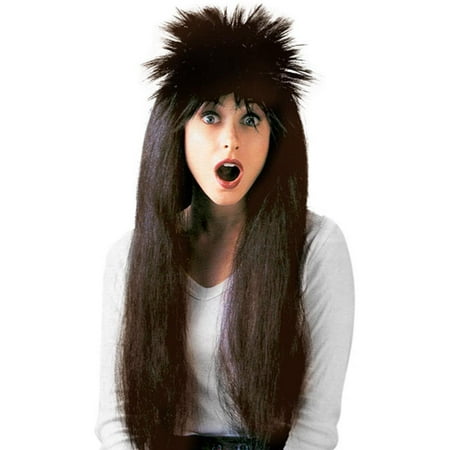 Adult Brown 80's Style Wig