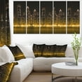 thumbnail image 1 of Modern City with Illuminated Skyscrapers, 1 of 3