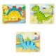 thumbnail image 1 of Rompecabezas de dinosaurios de madera Zulema para niños pequeños 3 piezas, 1 of 8