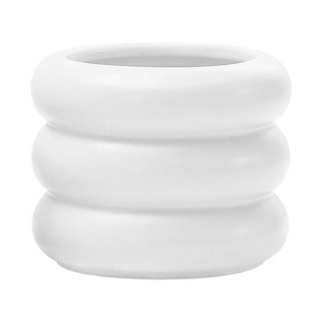 Maceta Circular Ilios Innova T11-Bla Blanco