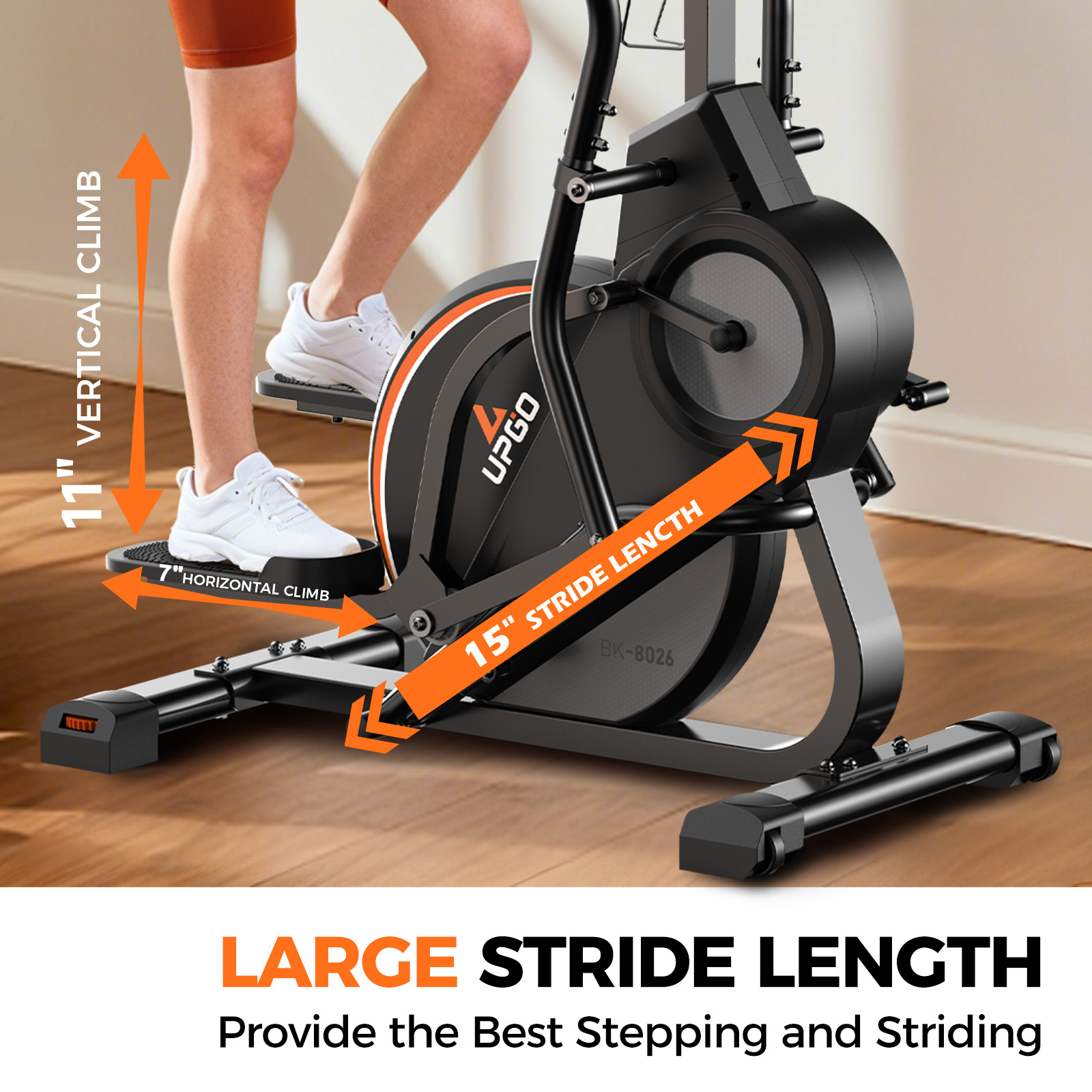 FED Fitness UPGO Pro Cardio Climber Stepping Elliptical photo 7