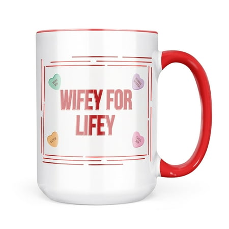 

Christmas Cookie Tin Wifey For Lifey Valentine s Day Love Candy Hearts Mug gift for Coffee Tea lovers