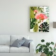 thumbnail image 3 of Trademark Fine Art 'Flamingo Forest I' Canvas Art by Victoria Borges, 3 of 3
