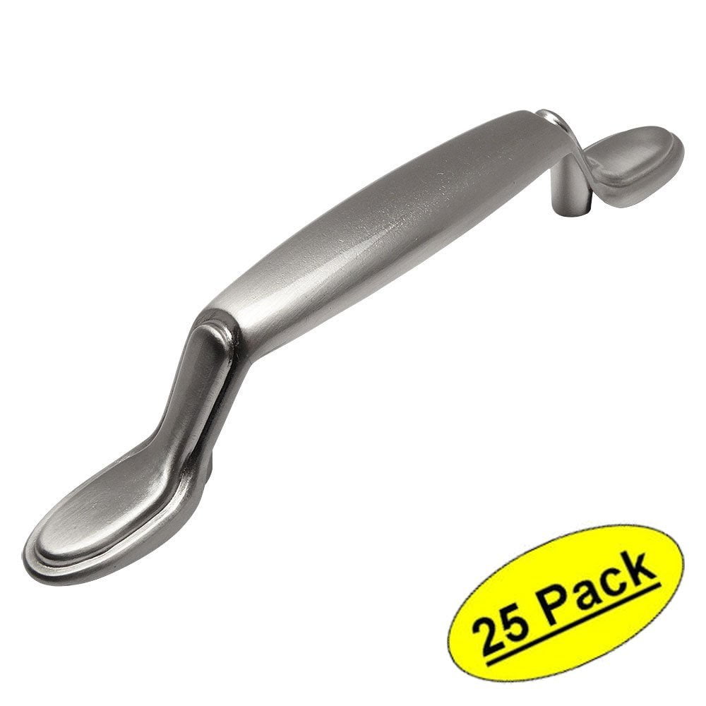 Cosmas 4007SN Satin Nickel Hardware Handle Pull 3" Hole