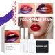 thumbnail image 4 of Peel Off Lip Stain impermeable brillo de labios duradero a prueba de manchas Base Natural líquido lápiz labial Kit taza antiadherente brillo de labios arrancable, 4 of 5
