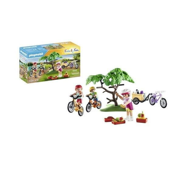 Set de Juego Playmobil My Life Excursión en bicicleta de montaña 52 Piezas