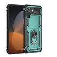 thumbnail image 3 of Dteck Case for Samsung Galaxy Z Flip4 5G,Shockproof Rugged Kickstand Case Ring Holder Lighweight Cover for Galaxy Z Flip 4 (2022),Darkgreen, 3 of 8