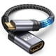 thumbnail image 1 of Mini adaptador HDMI a HDMI JSAUX, paquete de 2 unidades, 4K, 60 Hz, HDR 3D, 18 Gbps, 1 of 7