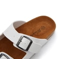 thumbnail image 5 of Weestep Cork Footbed Leather Insole Women's Sandal(5.5-6, White), 5 of 7