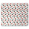 thumbnail image 1 of Mid Century Mouse Pad, Retro Revival Space Design with Random Abstract Blots and Outlines, Rectangle Non-Slip Rubber Mousepad, Slate Blue Red Black, by Ambesonne, 1 of 2