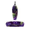 thumbnail image 5 of Grape Chic and Durable 0.7 Microfiber Coin Purse with Zinc Alloy Jaws - 4.3x4.7 in, for Keeping Your Essentials Organized, 5 of 7
