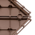 thumbnail image 4 of 27 PCS 12"x12" Plastic Interlocking Deck Tiles Outdoor Patio Flooring Coffee for Mud rooms, Playhouses, Plant Areas, Gazebo, 4 of 24