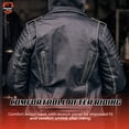 thumbnail image 4 of Daniel Smart XS to 5XL Women Motorcycle Jacket Lambskin Black Leather Biker Jacket with Removable Hoodie, 4 of 6
