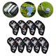 thumbnail image 1 of Cubierta de cabeza de hierros de golf Baoblaze 9x Golf Iron Covers Sets 4 5 6 7 8 9 P A S Gatos bordados Negro, 1 of 8