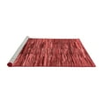 thumbnail image 2 of Ahgly Company Machine Washable Indoor Rectangle Abstract Red Modern Area Rugs, 2' x 3', 2 of 4