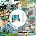 thumbnail image 6 of Wireless Weather Station, Indoor Outdoor Thermometer Hygrometer, Digital LCD Touch Screen Dispaly, Temperature Humidity Monitor with 3 Outdoor Sensors, 6 of 8
