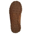 thumbnail image 6 of Franco Vanucci Men's Slip-On Moccasin Slippers-Faux Suede, Plush Lining , Indoor /Outdoor Comfort -Brown-Size 8, 6 of 7