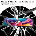 thumbnail image 3 of KIQ 3 Pack for TCL K33 High Aluminum Tempered Glass Screen Protector, 3 of 5