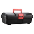 thumbnail image 3 of Caja de herramientas vacía, almacenamiento de herramientas, caja de herramientas multifuncional de fácil acceso, caja de herramientas de mano para gar 15 pulgadas, 3 of 8