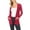 Magenta, variant on Women's Open Front Pockets Knit Long Sleeve Sweater Cardigan S M L XL