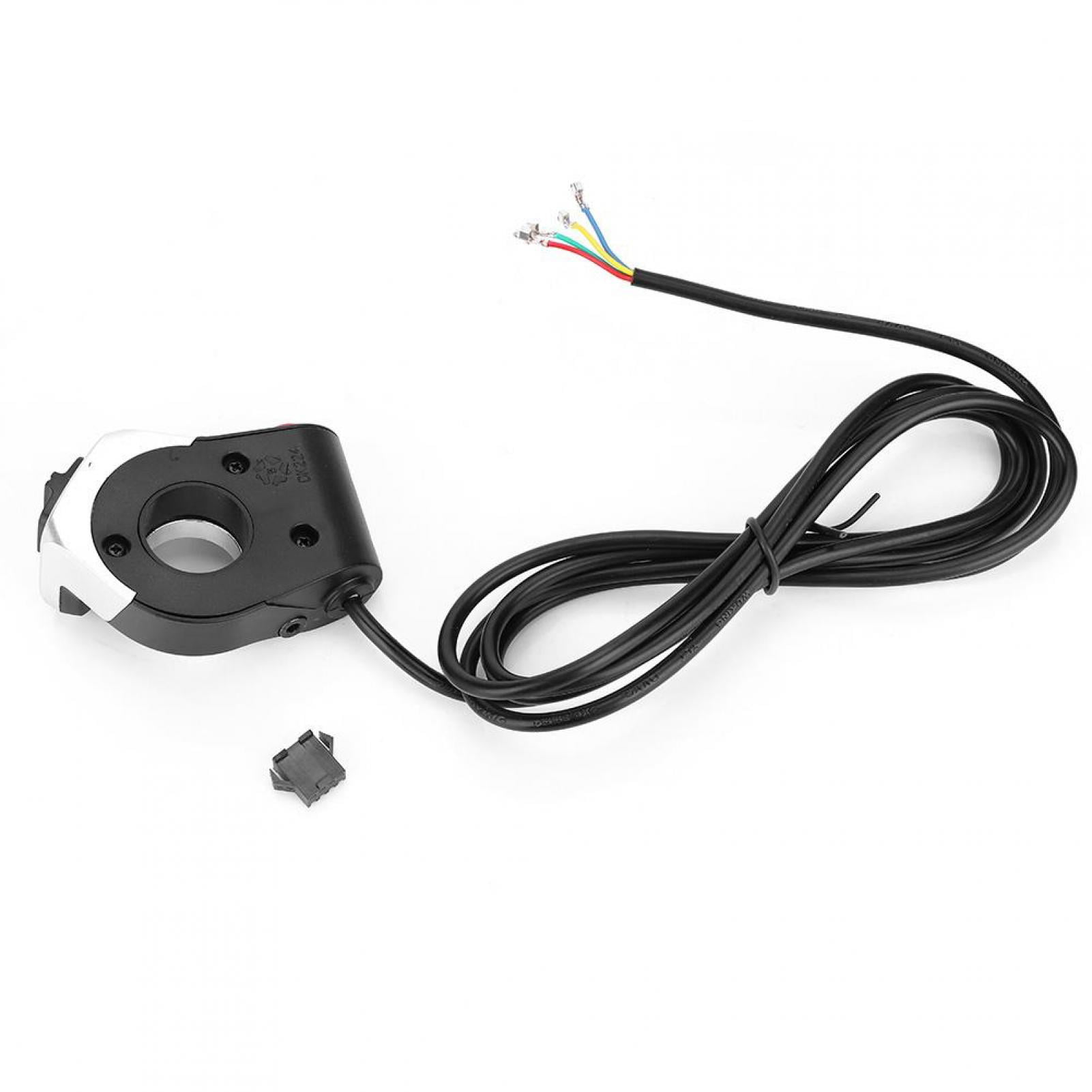 Horn&Headlight Switch Wiring Button Fr 22.5mm Handlebar Motorcycle Scooter Ebike 
