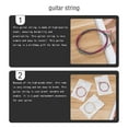 thumbnail image 4 of pitrice Guitar String Steel Rust-proof Folk Easily Install Simple Design Acoustic Strings Brass Sweet Gift Replaced Tools Chords Colorful, 4 of 7