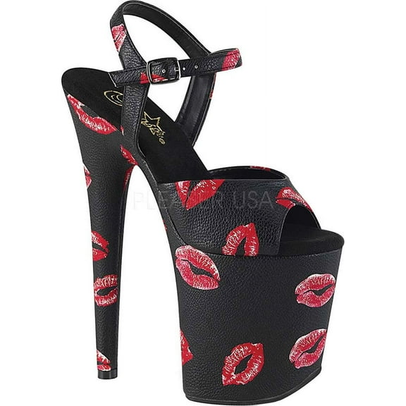 Women's Pleaser Flamingo 809Kisses Ankle Strap Sandal