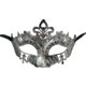 thumbnail image 2 of Qarigey Accesorios de media cara Retro Prom Masquerade Bola veneciana Fiesta Rendimiento Danza Decoración Halloween plata antigua Type3 NO3 Qarigey AP010204-01B, 2 of 6