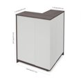 thumbnail image 4 of Bestar Small Space Outer Corner Storage Unit, 4 of 4