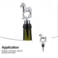 thumbnail image 2 of Decorative Wine Stoppers Liquor Bottle Toppers Horse Design Bottle Plug Wine Bottle Cap Wine Vacuum Sealer, 2 of 3