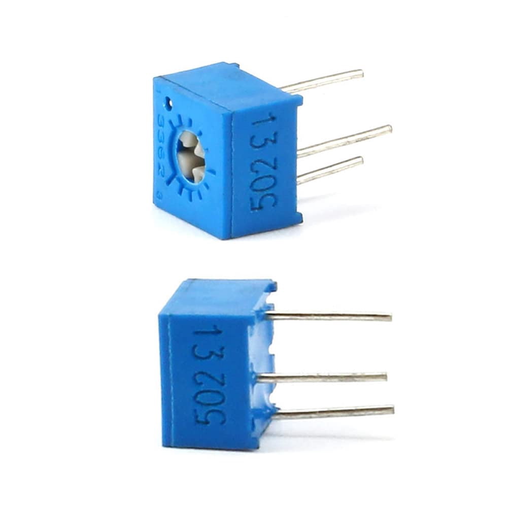 503362 single turn trimmer potentiometer set 100 500 125 1050 100 500 1 ohm breadboard resistors with plastic box for