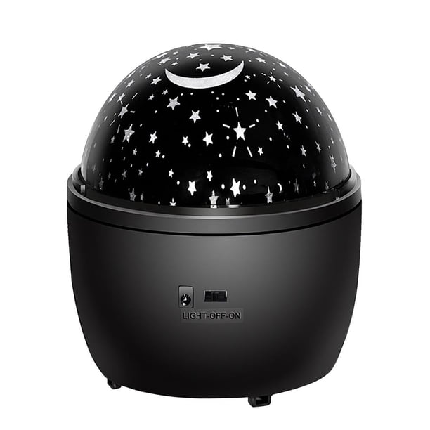 Inteprter Lámpara de proyección Moon Star LED Sky Lights con patrones Proyector Función de sincronización Luz nocturna para la decoración Iluminación y accesorios