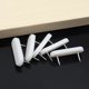 thumbnail image 2 of Juego de 40 piezas de clavos deslizantes de plástico Rectángulo Pies de plástico Clavos para muebles Blanco TUNC Sencillez, 2 of 5