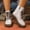 #142-Beige, variant on Women's Winter Ankle Boots - Cozy Faux Fur Lined Casual Shoes with Round Toe, Side Zipper & Front Lace-Up Design, Chunky Low Heel for All-Day Comfort