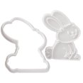 thumbnail image 2 of Airle Cookie Cutter Cute Non Stick Plastic Happy Easter Party Biscuit Embossed Mold Stencil for Kitchen, 2 of 8