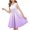 Purple, variant on Hrsba Kids Summer Dress,Casual Sleeveless Dress for Girls,Girls Sleeveless Stretchy Dress A Line Twirly Skater School Recital Dress Short Sleeve Round Neck Dress