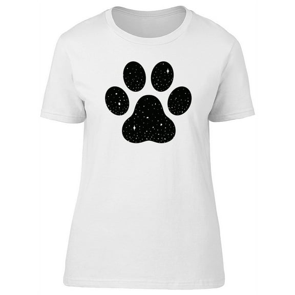 Cute Dog Puppy Animal Paw T-Shirt Women -Image by Shutterstock, Female Small