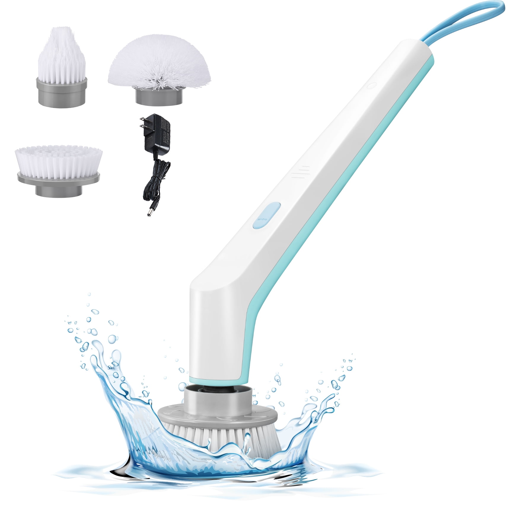 Homitt Electric Spin Scrubber 280RPM Mini Handheld Shower Scrubber 3