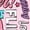 AD-Pink, variant on Inktastic Cheer Word Salad with Megaphone and Stars Youth Hoodie Sweatshirt