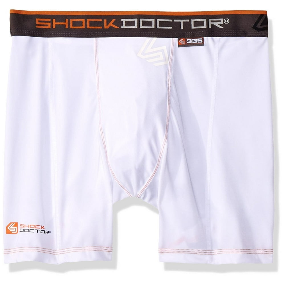 Shock Doctor Shock Doctor Men's Ultra Pro Boxer Compression Shorts with Ultra Cup Walmart