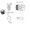 thumbnail image 3 of Bgsha 10 PCS 5.5 X 2.1 MM FEMALE METAL PANEL MOUNT SOCKET DC POWER CONNECTOR JACK PLUG, 3 of 5