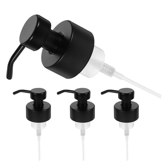 4 Pcs Foaming Hand Soap Dispenser Pump Stainless Steel Head