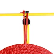DIYMAG Archery Target Stand, Collapsible Triangle Target Stand, Stainless Steel Archery Target Stand (Yellow)