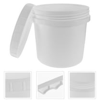 COMPUKAS Food Storage Bucket with Lid for Airtight Seal in Restaurant 1Pack